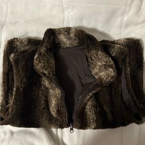 Vintage Faux Fur Vest